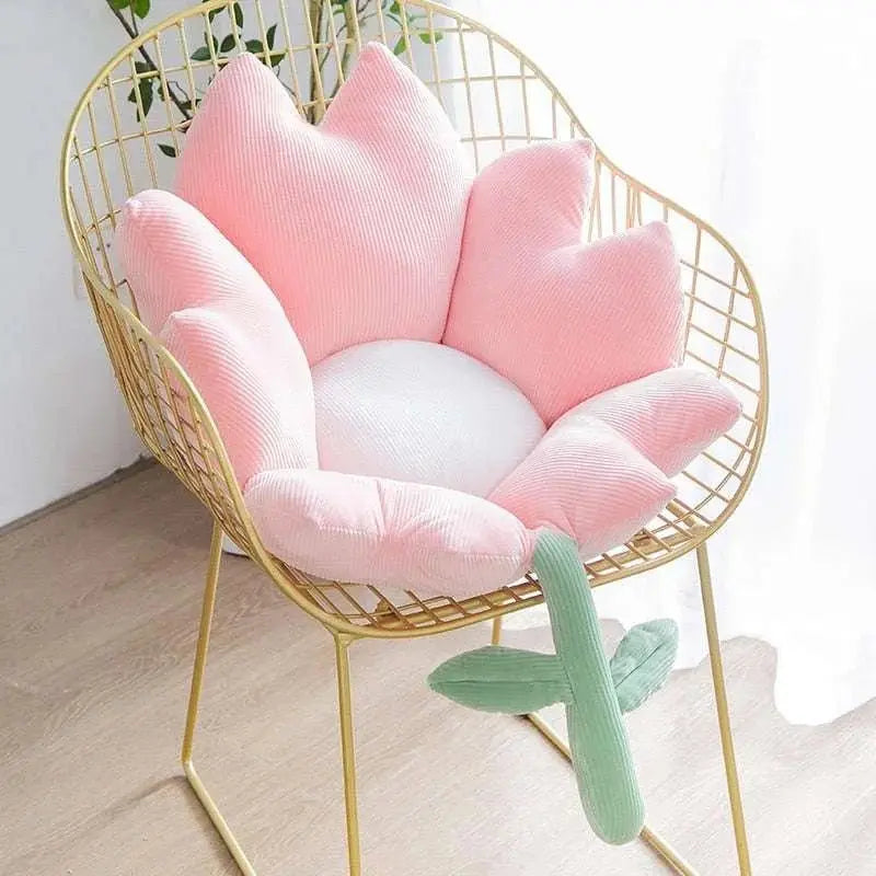 Daisy Flower Plush Toy Flower Throw Pillow Cushion - Julia M LifeStyles