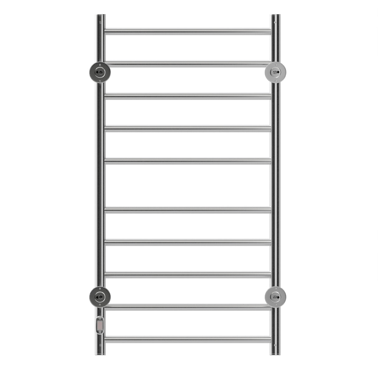 Electric Heated Towel Rack for Bathroom Wall Mounted Towel Warmer 10 Stainless Steel Bars Drying Rack - Julia M LifeStyles