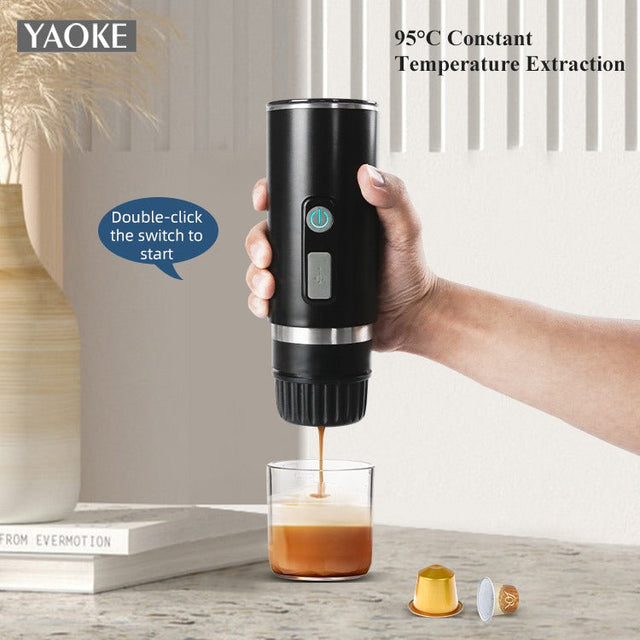 Portable fully automatic Italian espresso capsule coffee machine large and small capsule coffee powder universal eprolo