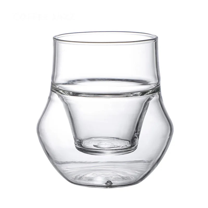 Exquisite Double-Layer Insulated Coffee & Tea Cup - 120ml Julia M Home & Kitchen