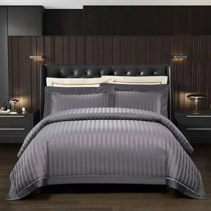 Egyptian Cotton Duvet Cover Set - Sleep Like Royalty - Julia M LifeStyles