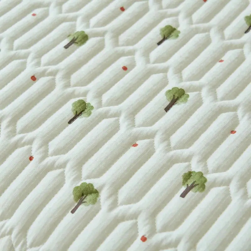 Elegant Beige Floral Reversible Quilt Set - Twin/Queen Size Julia M LifeStyles