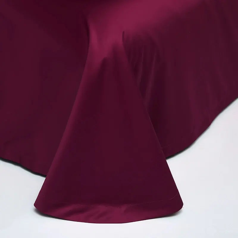 Elegant Geometric 4-Piece Pima Cotton Bed Sheet Set Julia M Home & Kitchen