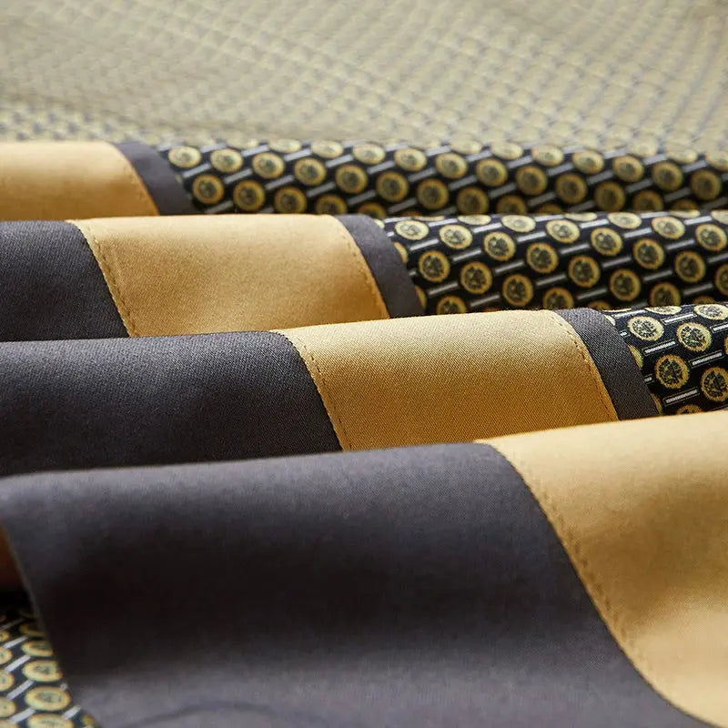 Elegant Geometric 4-Piece Pima Cotton Bed Sheet Set Julia M Home & Kitchen