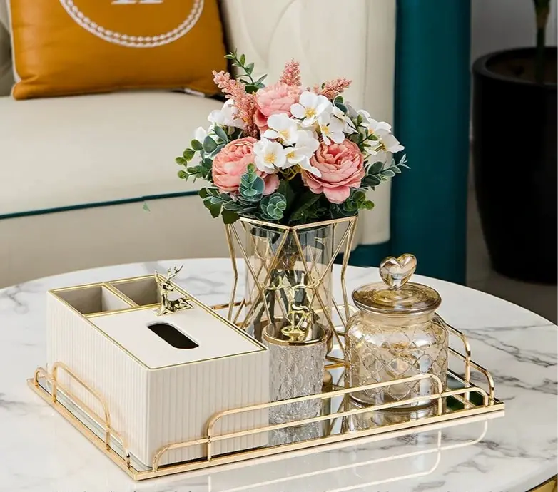 Elegant Multi-Functional Leather Tissue Box for Stylish Living Spaces - Julia M LifeStyles