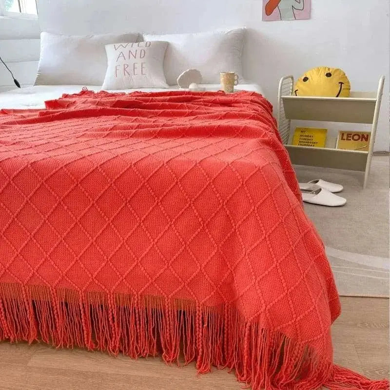 Cozy Plaid Blanket - Julia M LifeStyles