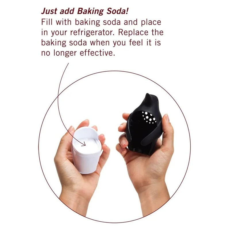 Penguin refrigerator deodorizer box, deodorant plastic box Julia M Home & Kitchen