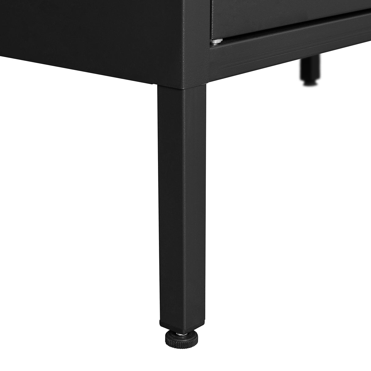 Steel storage cabinet, double door miscellaneous storage cabinet, 2 movable partitions - Julia M LifeStyles