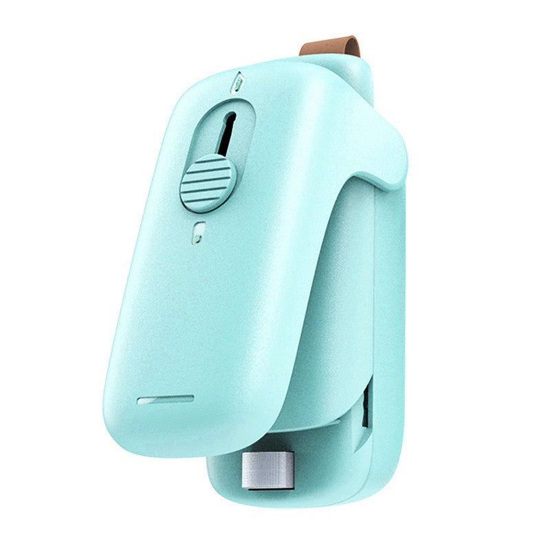 Portable Chip Bag Sealer Machine, With Cutter Handheld Heat Mini Chip Bag Sealer eprolo