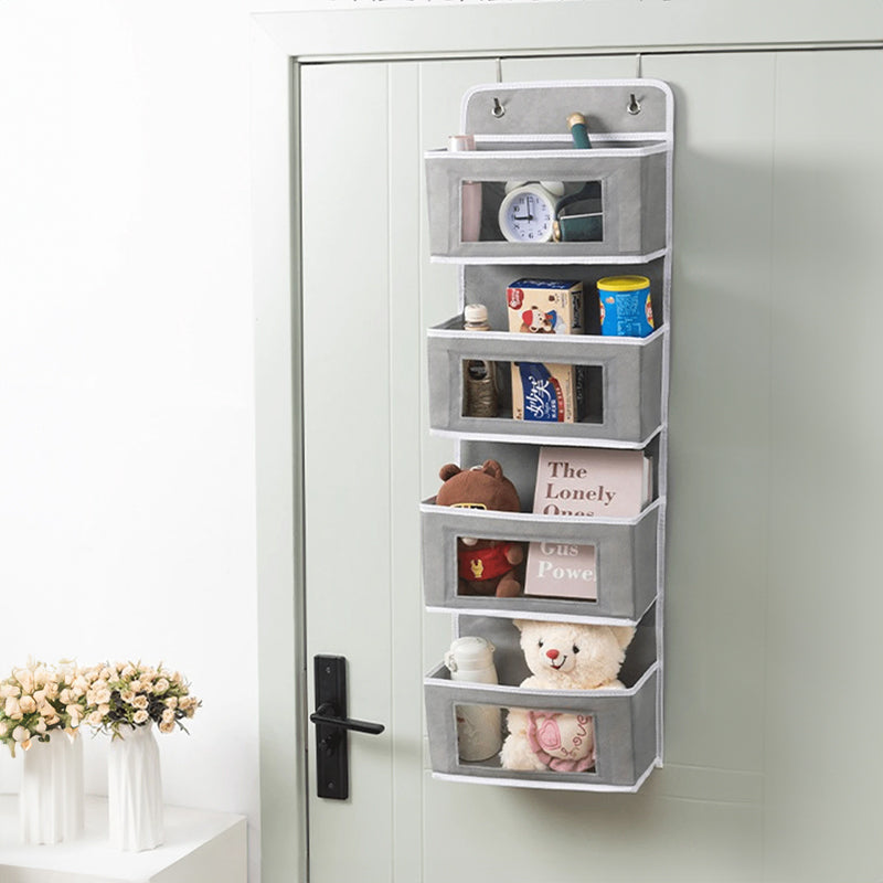 5 - Shelf Hanging Storage: Anti - Tilt, 5 large pockets. Good for bedroom, bathroom, living room (behind - door use). - Julia M LifeStyles
