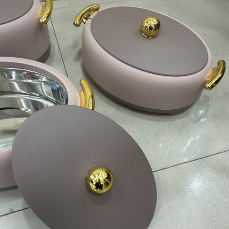 3-Piece Insulated Container with Feet