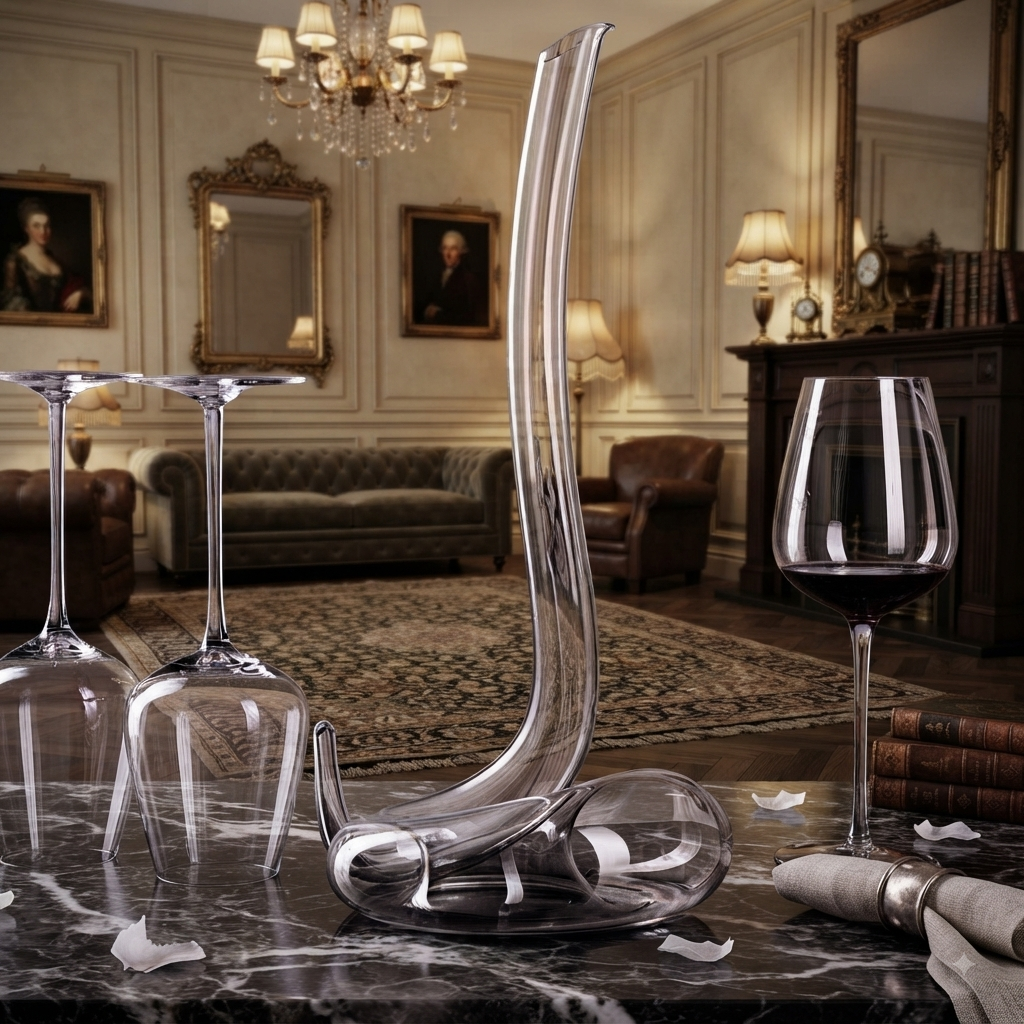 The Serpente Crystal Decanter