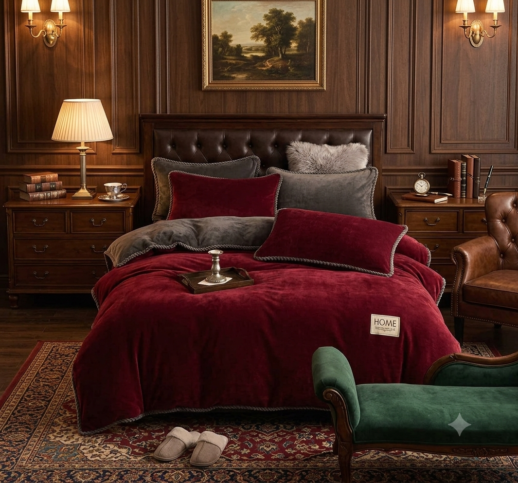 The Montclair Velvet™ Winter Bedding Collection