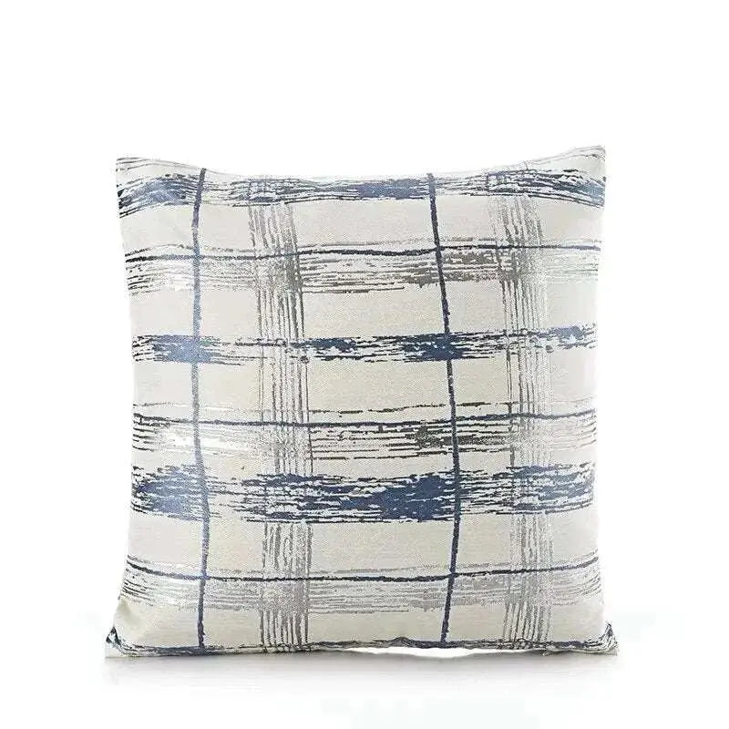 Geometric Jacquard Pillow Cover - Julia M LifeStyles