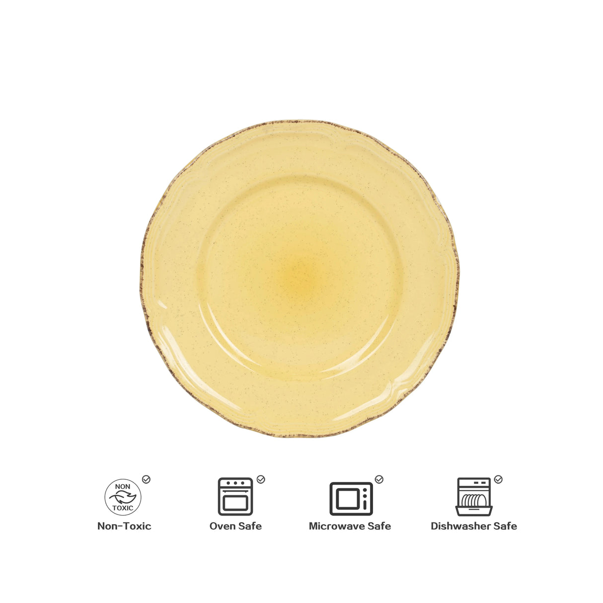 Elegant Dinnerware Set with Pasta Bowls Fine China Premium Royal Yellow Dinner Set Julia M LifeStyles