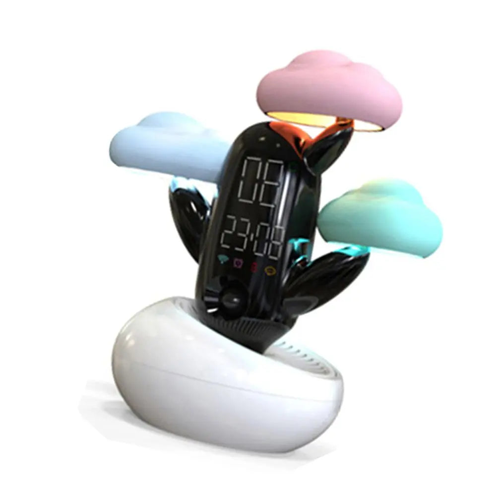 Cloud Weather Time Light Small Alarm Clock Bedside Electronic Induction Night Light - Julia M LifeStyles