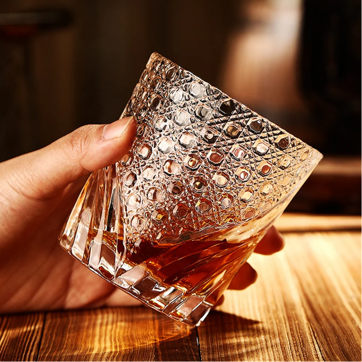 Nocturne Crystal Rocks Glass