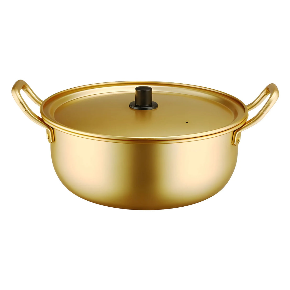 Korean Style Kitchen Product 16-26cm Casserole Cookware Set Gold Soup Stock Pots 10 Pieces STAINLESS STEEL Cooking Pot - Julia M LifeStyles