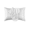 Wholesale Professional Luxury Super Soft Silky Pillow case Solid Color Silk Satin With Envelop Closure Julia M LifeStyles