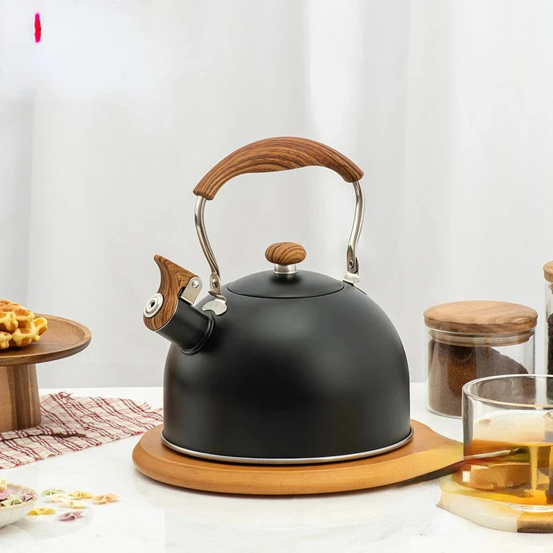 Outdoor Camping Cookware Set with Kettle - Portable Stainless Steel Pots Julia M LifeStyles