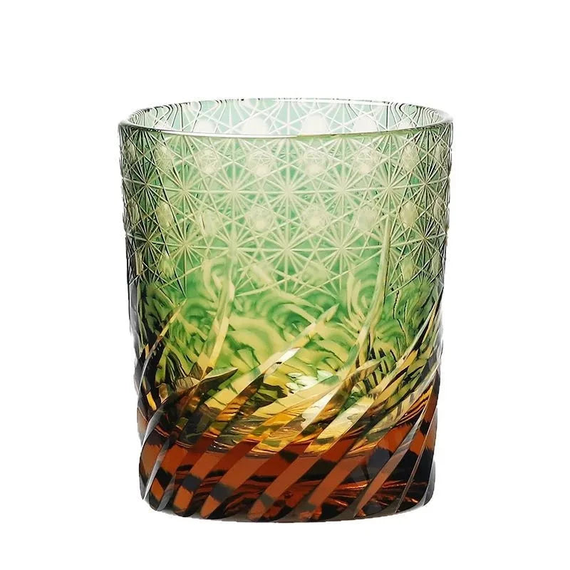 Classic Design Whiskey Wine Beer Water Cup Hand-Carved Foreign Shot Glass with Luxury Gift Box Julia M LifeStyles