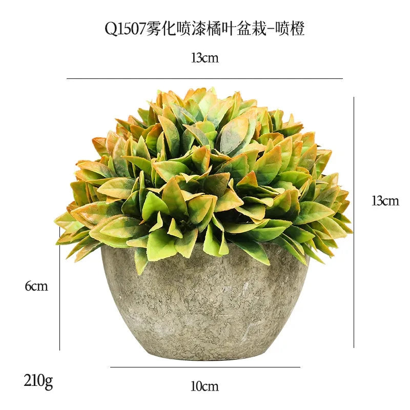 DS Artificial Plants Potted Greenery Green Grass Plastic Faux Topiary Shrubs for Bathroom Home Kitchen Office Farmhouse Decor Julia M LifeStyles