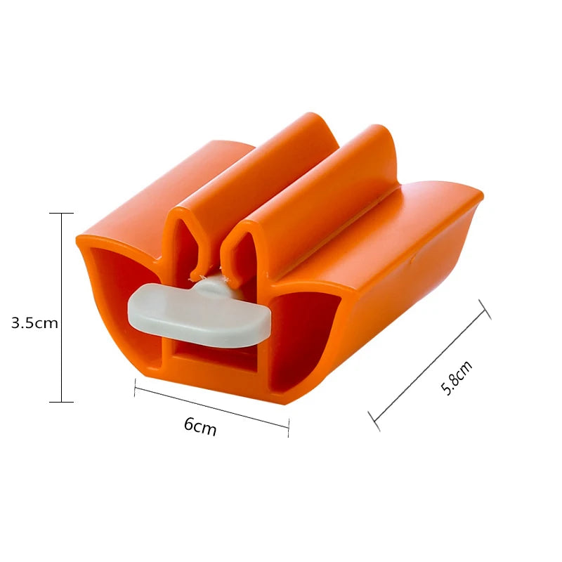 New Bathroom Accessories Toothpaste Squeezer Tooth Paste Dispenser Tube Squeezer Facial Cleanser Press Rolling Holder for Kids - Julia M LifeStyles