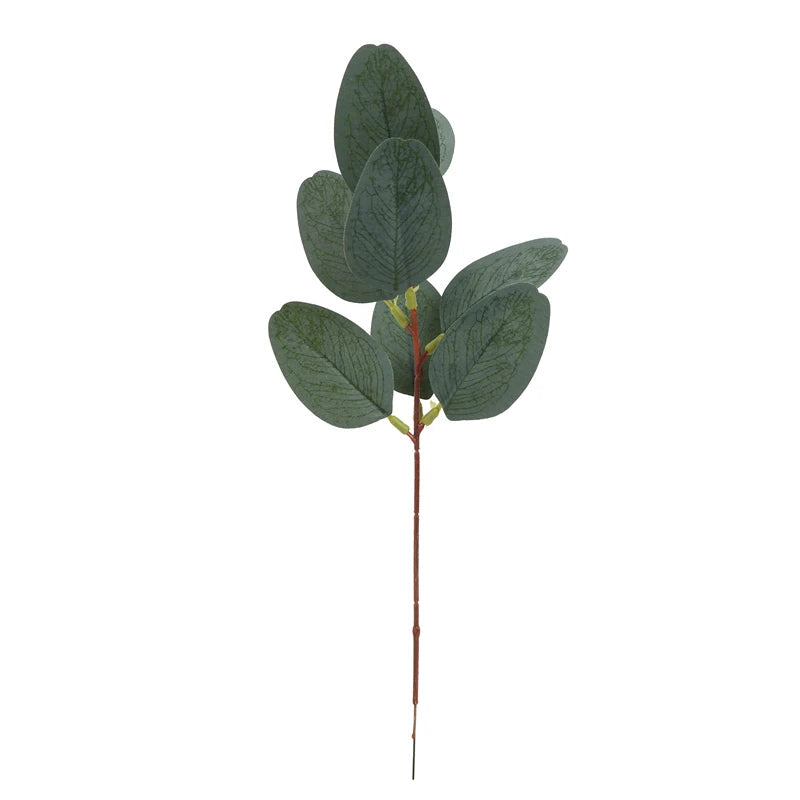 Artificial Eucalyptus Leaves Stems Eucalipto Branches Artificial Plants for Floral Bouquets Wedding Holiday Greenery Decor Julia M LifeStyles
