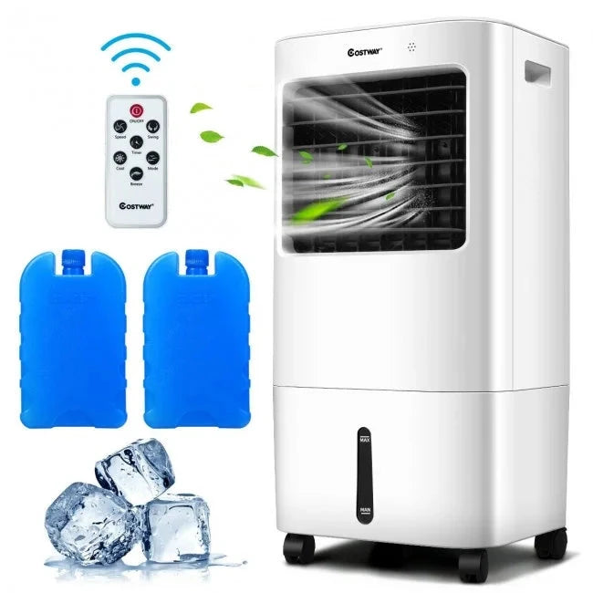 DB Portable 3-in-1 Evaporative Air Cooler Fan with Remote Control for Home or Office Julia M LifeStyles