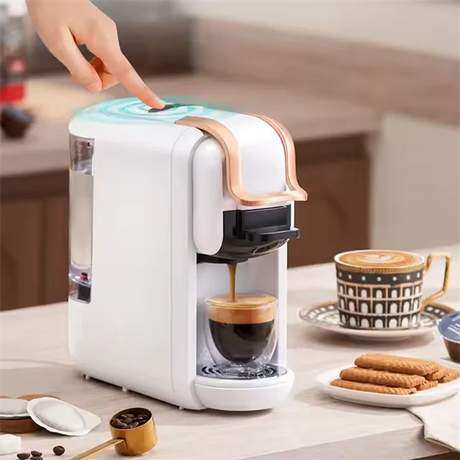 Premium 1450W 5-in-1 Italian Capsule Coffee Maker Julia M LifeStyles