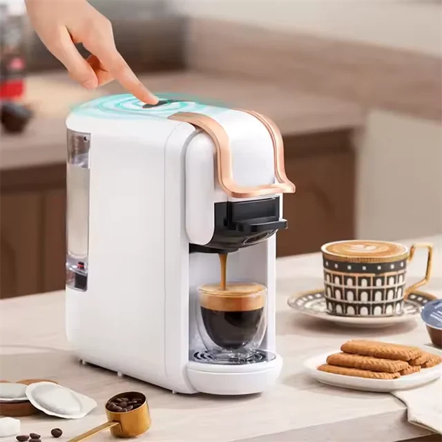 Premium 1450W 5-in-1 Italian Capsule Coffee Maker Julia M LifeStyles