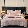 Luxurious Milk Velvet Four-Piece Fall Bedding Set Julia M LifeStyles