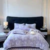 Luxurious Milk Velvet Four-Piece Fall Bedding Set Julia M LifeStyles