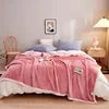 Double Layer Plush Velvet Sherpa Blanket Julia M LifeStyles