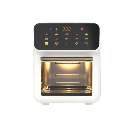 Smart Air Fryer with Touch Screen Control and Double Basket - 11L Capacity Julia M LifeStyles
