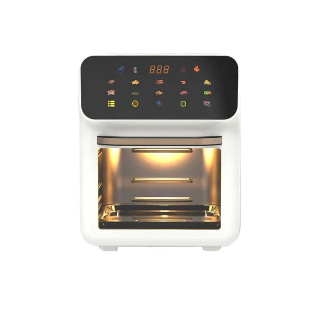 Smart Air Fryer with Touch Screen Control and Double Basket - 11L Capacity Julia M LifeStyles