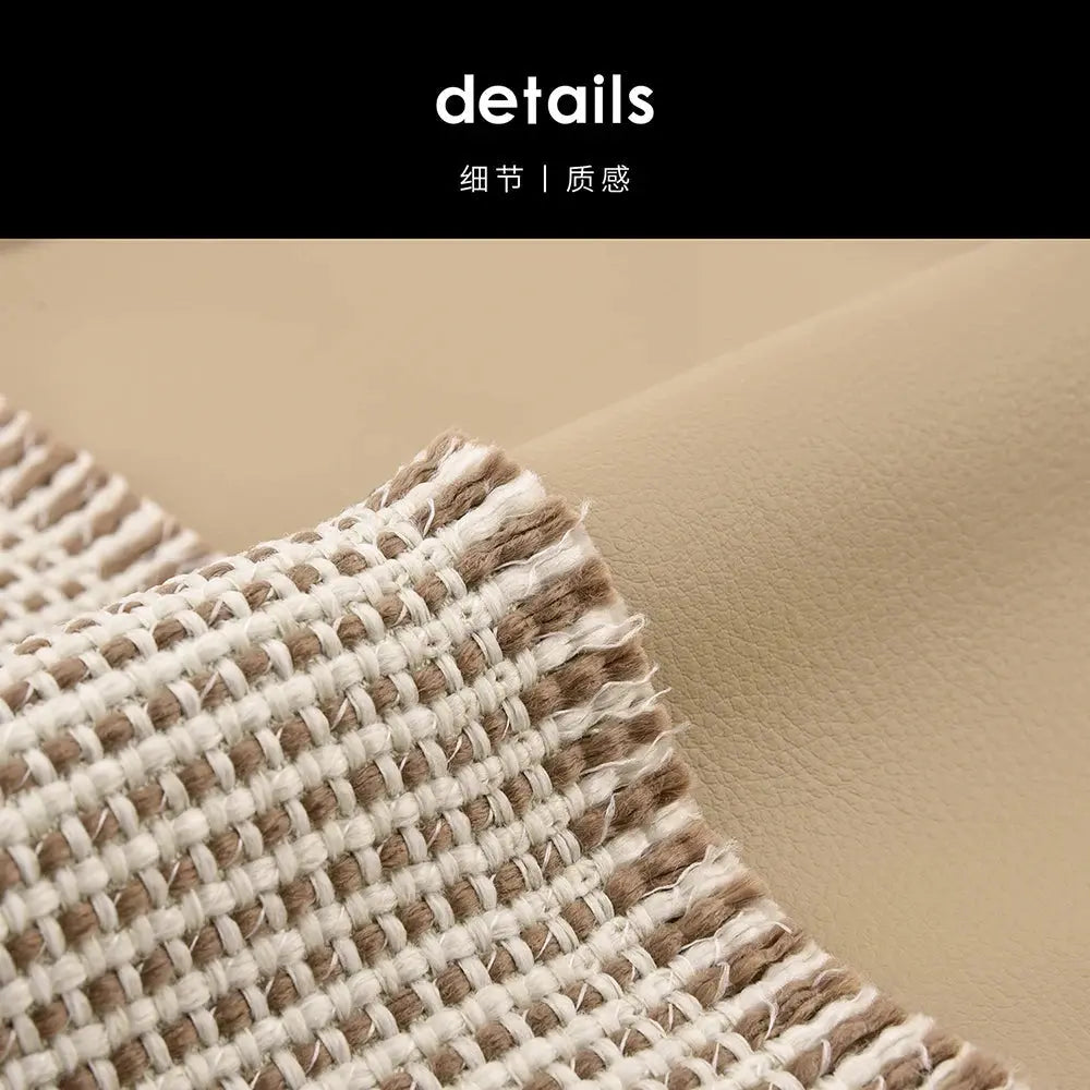 Echo Modern Leather Pillow Cases Cushion Cover for Townhouse and Model Home Sofa Decorative Pillows Cushions Julia M LifeStyles