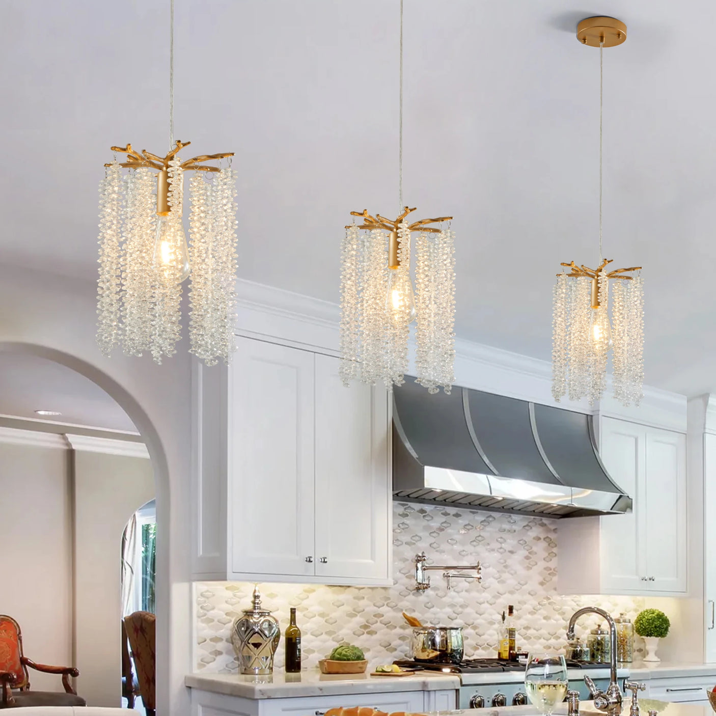 Aurelia Cascade™ Crystal Pendant Collection