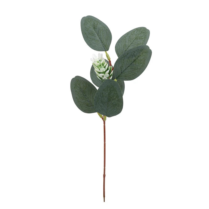 Artificial Eucalyptus Leaves Stems Eucalipto Branches Artificial Plants for Floral Bouquets Wedding Holiday Greenery Decor Julia M LifeStyles