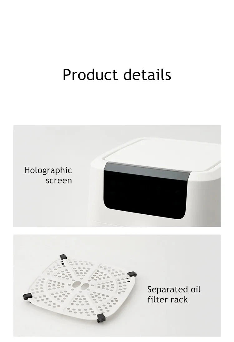 5L Intelligent Multi-Functional Air Fryer Julia M LifeStyles