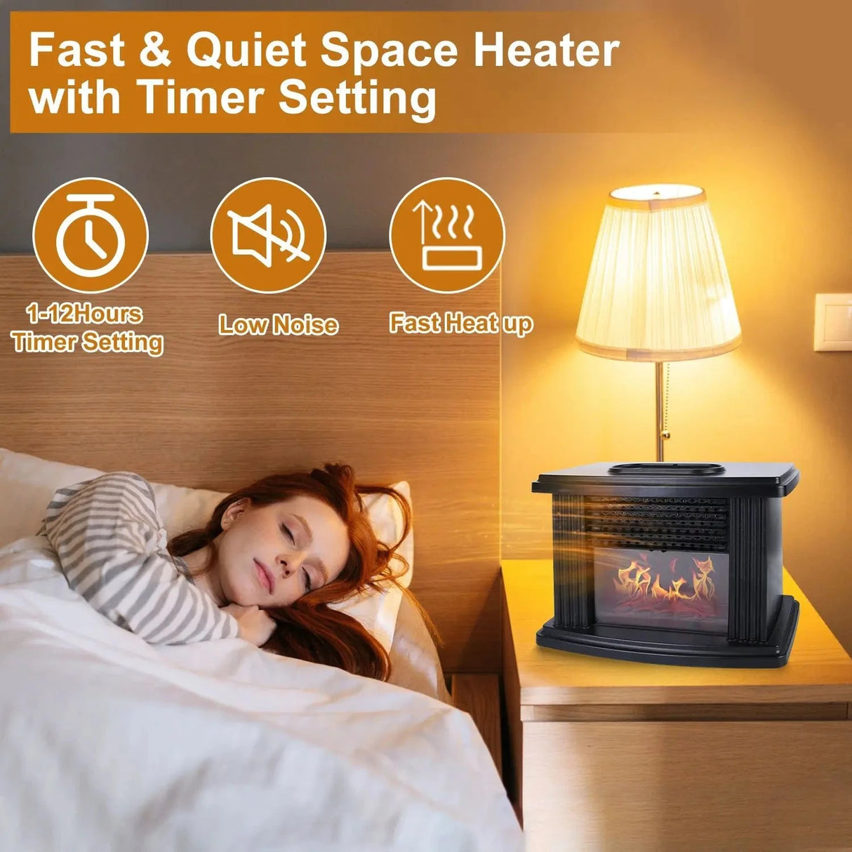 800W Electric Fireplace Heater Remote Control Accurate Digital Thermostat Timer Setting Insert AU Artificial Flame Stove Julia M LifeStyles