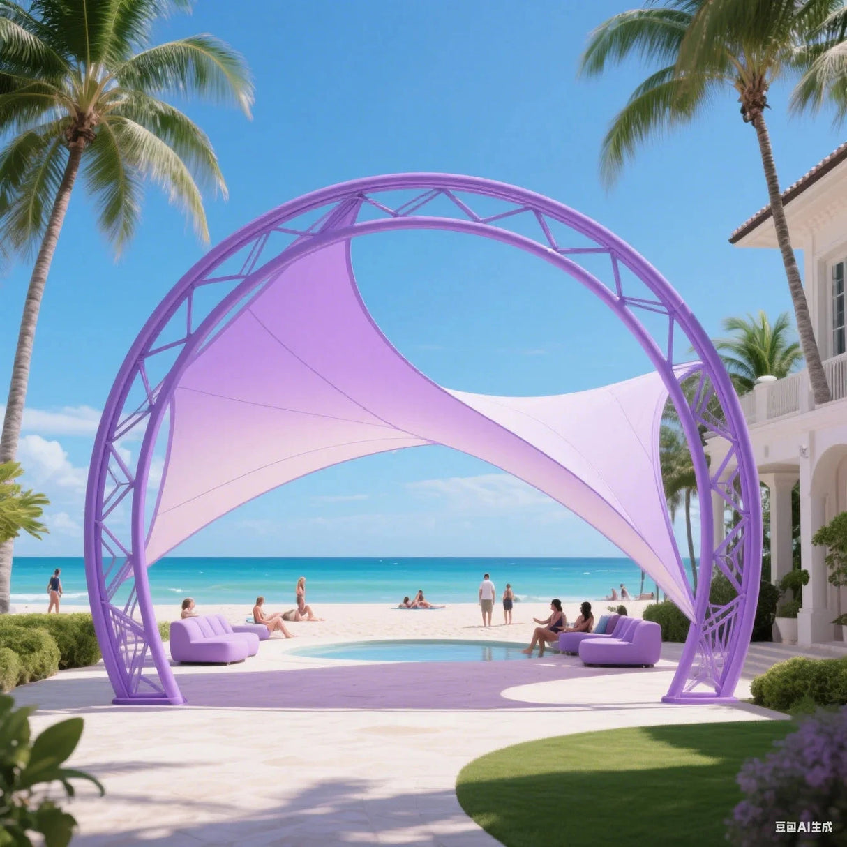 Waterproof Outdoor Bio-climatique Pergola Gazebo & Pavilion Pergola Julia M LifeStyles