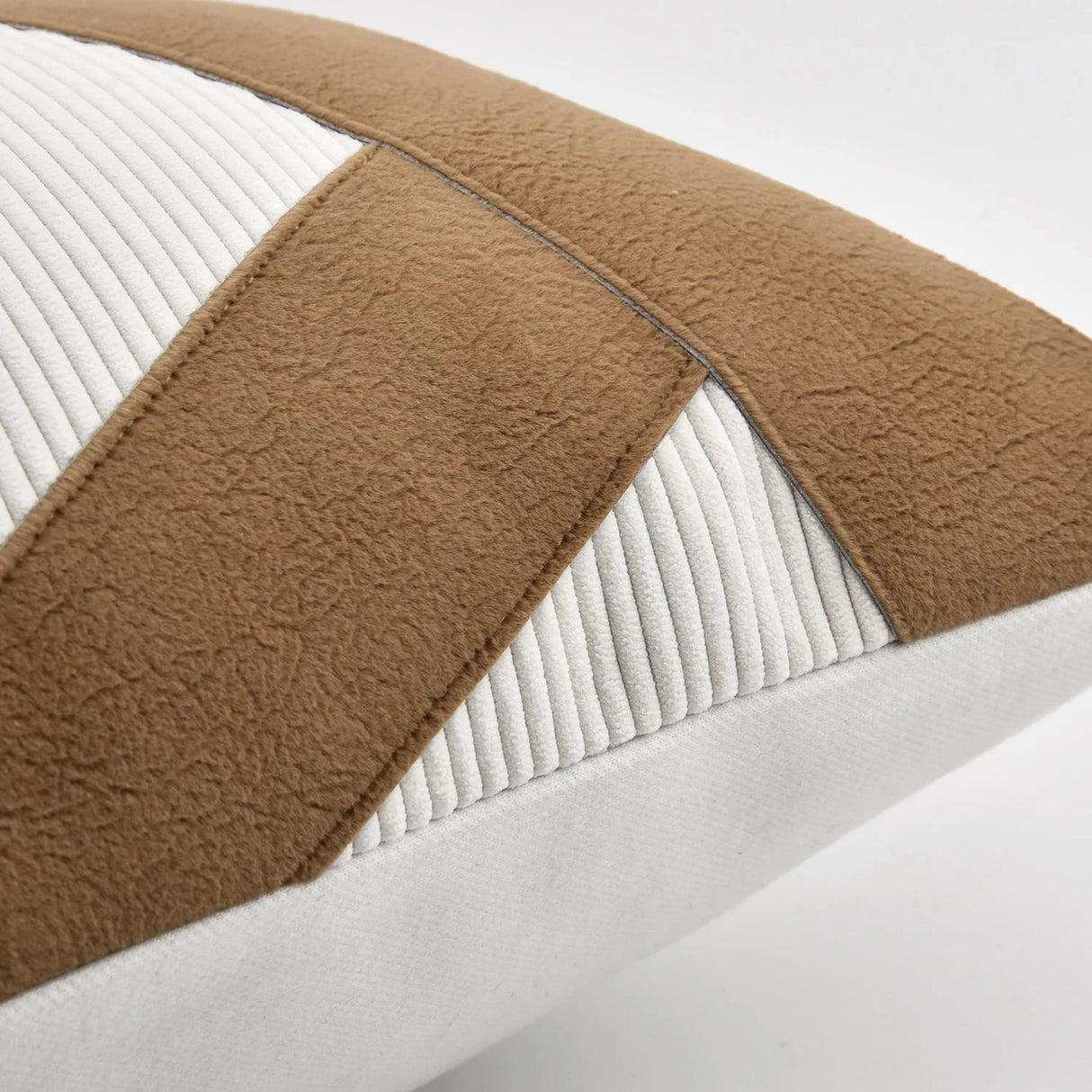 Echo Model Room Sofa Living Room Simple Striped Corduroy Homestay Decoration Pillow Set Chinese Waist Cushion Set Julia M LifeStyles