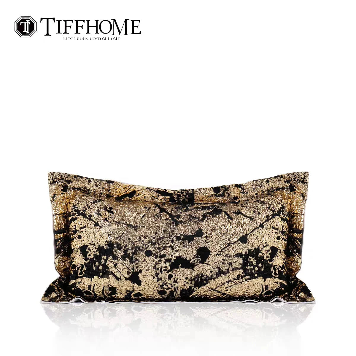 Home Luxury 30x50 Bronzing Texture Pillow Portable Embroidered Throw Pillow Vintage Animal Festival Woven Techniques Julia M LifeStyles