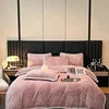 Luxurious Milk Velvet Four-Piece Fall Bedding Set Julia M LifeStyles