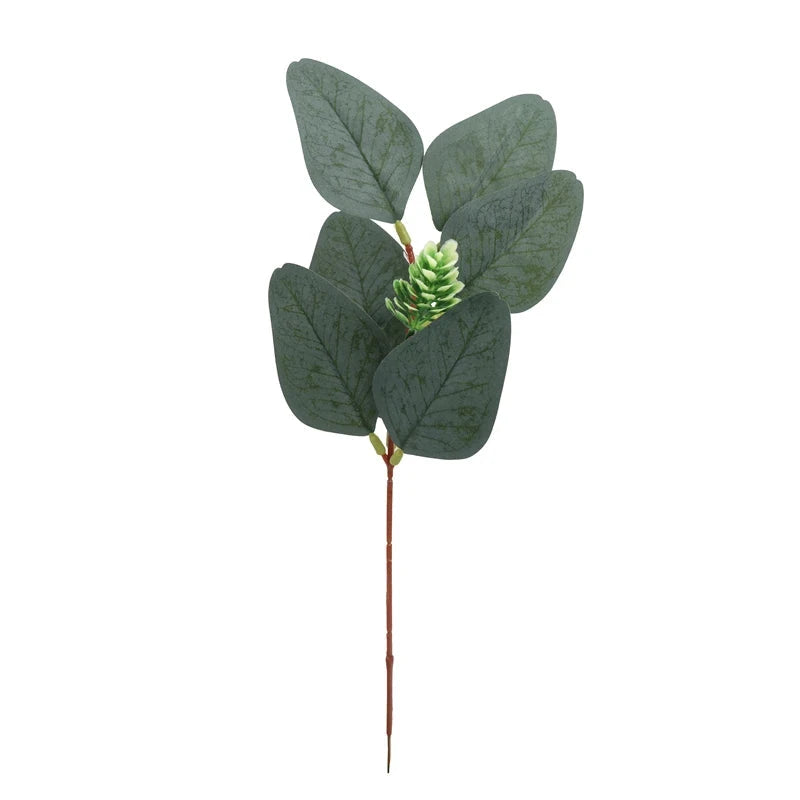 Artificial Eucalyptus Leaves Stems Eucalipto Branches Artificial Plants for Floral Bouquets Wedding Holiday Greenery Decor Julia M LifeStyles