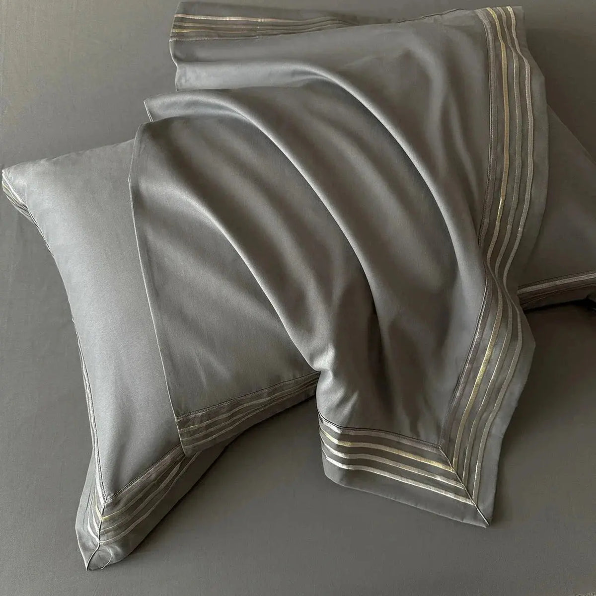 Autumn and Winter Class a Long-staple Cotton Thickened Brushed Duvet Cover Bed Sheets Four-piece Set Embroidered Bedding Set Julia M LifeStyles