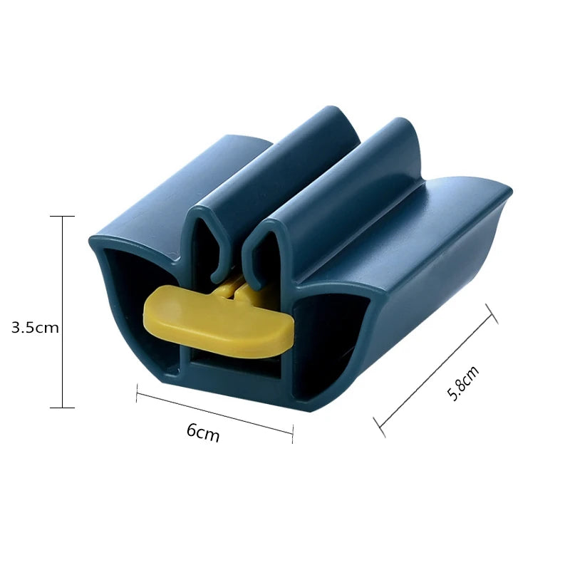 New Bathroom Accessories Toothpaste Squeezer Tooth Paste Dispenser Tube Squeezer Facial Cleanser Press Rolling Holder for Kids - Julia M LifeStyles