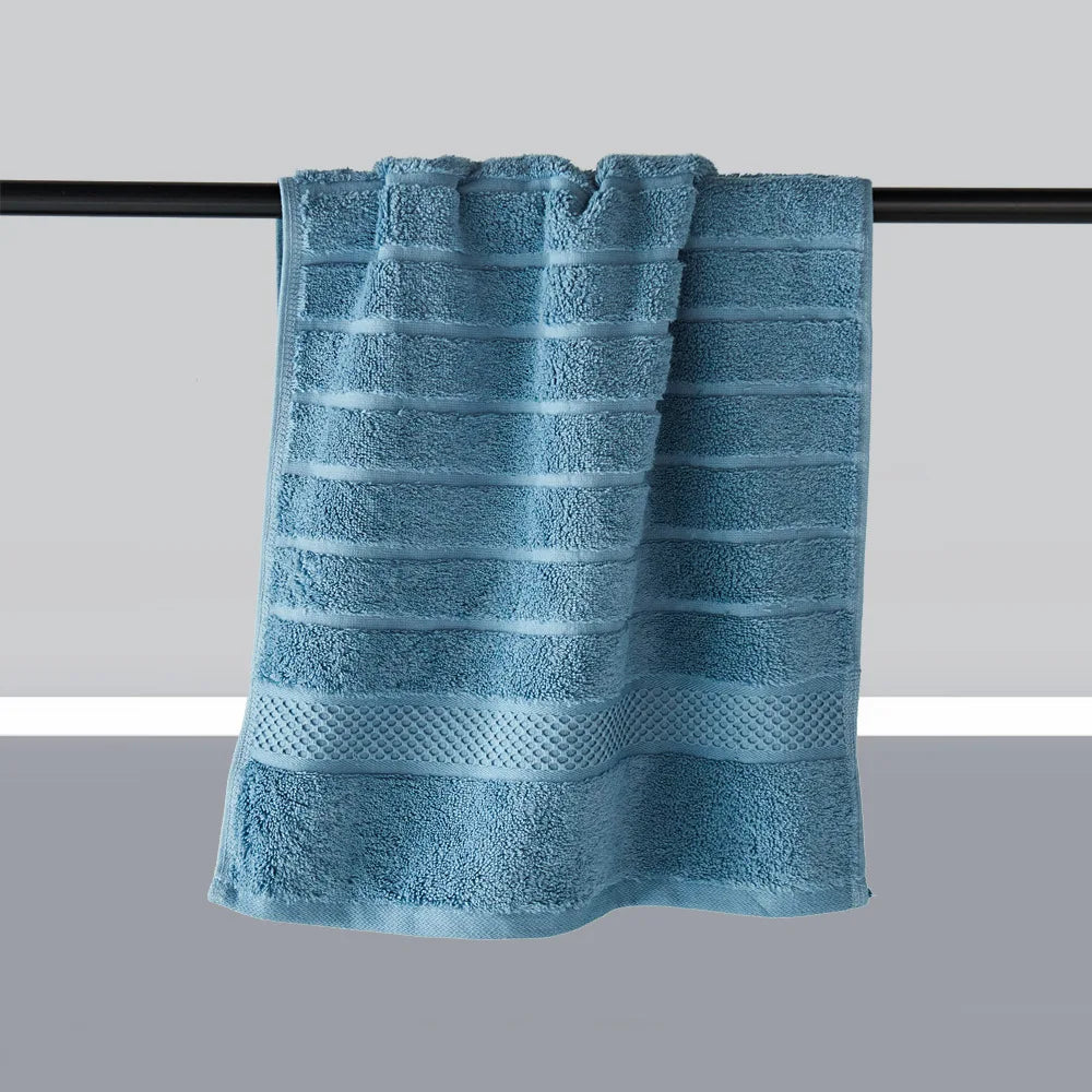 pure cotton Bath Towel face Towels Egyptian cotton High-end hotel thickened wash towel SPA Towel set Strong water absorption - Julia M LifeStyles