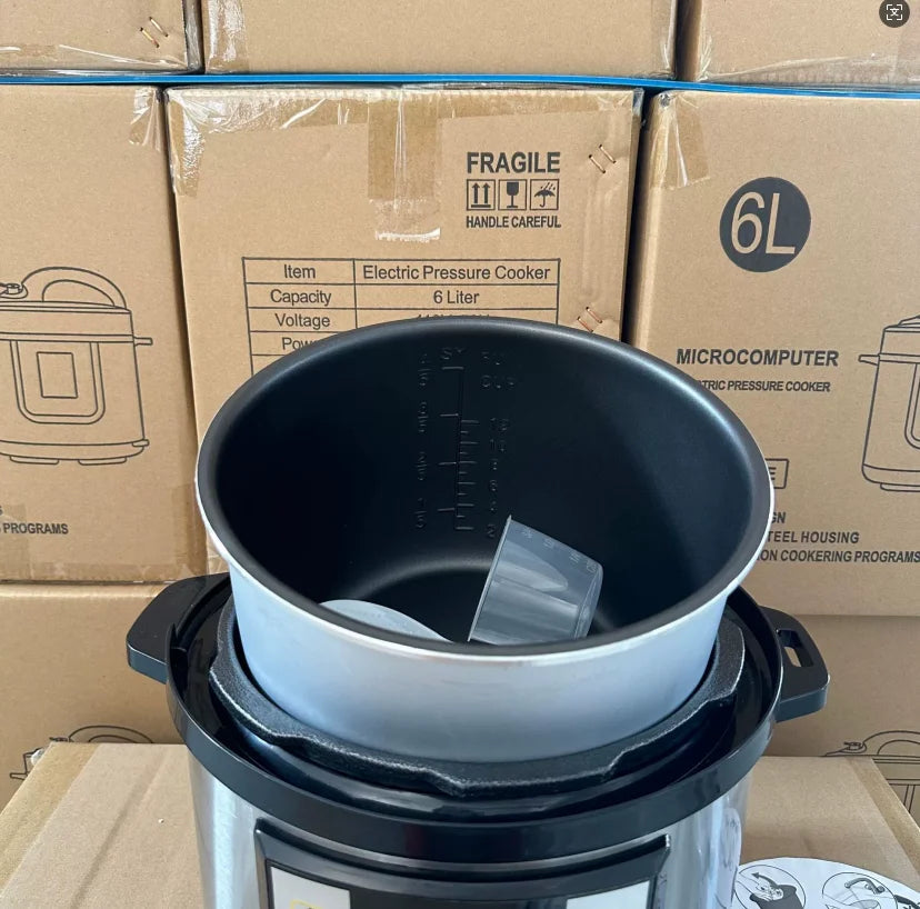 6L Multi-Functional Electric Pressure Cooker with Intelligent Features Julia M LifeStyles